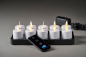 Mobile Preview: Duni LED Set Moving Flame warm white