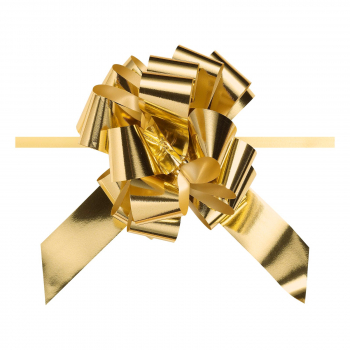 Ziehschleifen „Granfiocco“ gold-Metallic