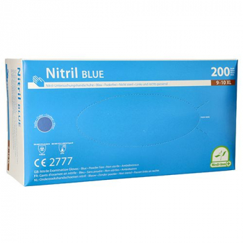 "Medi-Inn®" Handschuhe, Nitril puderfrei "Blue" blau Größe XL