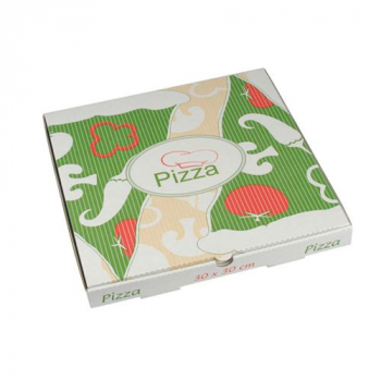 Pizzakartons, Cellulose "pure" eckig 30 x 30 x 3 cm