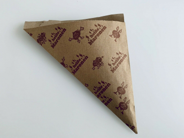 Maronitüten Spitztüten aus Papier Maroni Spitztüten Spitztüten chestnut paperbag 23 cm 250g