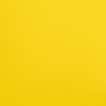 2er Papiertragetasche „Linea“ Gelb mit Streifenprägung