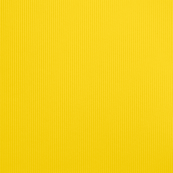 2er Papiertragetasche „Linea“ Gelb mit Streifenprägung