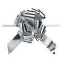 Ziehschleifen „Granfiocco“ Silber-Metallic
