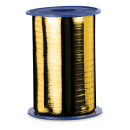 Geschenkband „Ringelband Metallic-Gold“ 5mm x 400m