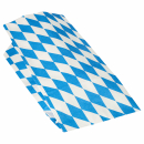 Hähnchenbeutel, Papier mit Alu-Einlage 28 x 13 x 8 cm "Bayrisch blau" 1/1