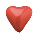 Luftballons, rot Ø 19 cm "Heart" medium