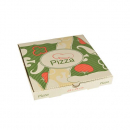 Pizzakartons, Cellulose "pure" eckig 24 x 24 x 3 cm
